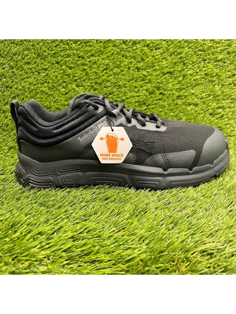 Timberland PRO XR-1 Womens Size 11 Black Alloy Toe Safety Work Shoes Sneakers